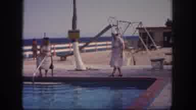 Tampa Florida USA (1960): Ladies On Pool Side