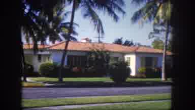 Tampa Florida USA (1960): A Guest House Located With Garden