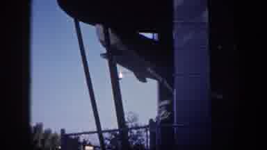 Tampa Florida USA (1960): The Shark Ride Moves Super Slow At The State Fair