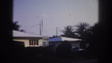 Tampa Florida USA (1960): The Houses That Sit Together Near A Suburban Area In The