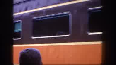 Tampa Florida USA (1960): Waiting For My Train To Stop So I Can Board It