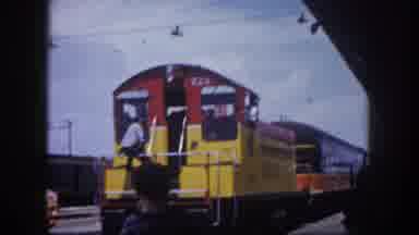 Tampa Florida USA (1960): Hanging Out At The Train Station With Other People