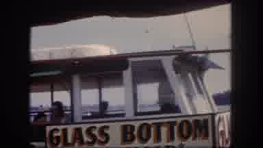 Tampa Florida USA (1960): Different Views Of Glass Bottom Boats Returning And