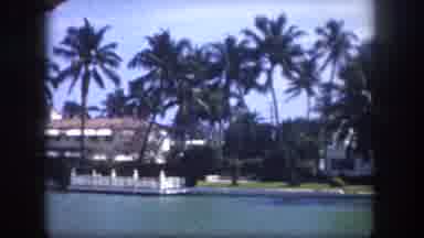Tampa Florida USA (1960): Massive Oceanfront Estates With Private Docks As Seen