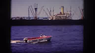 Tampa Florida USA (1960): Boat In The Ocean