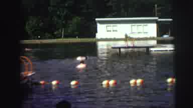 Lynbrook New York (1976): The Girl Was Doing Swimming Very Cute Nearby Car Parking