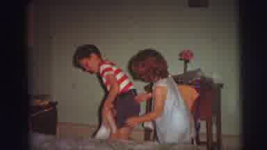Lynbrook New York (1976): Old Video Of Two Boys And A Girl Having Fun In A Bedroom