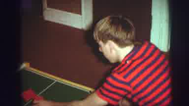 Lynbrook New York (1976): The Boys Are Playing Table Tennis They Are Playing Very