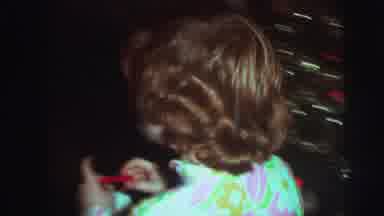 Lynbrook New York (1976): The Boy Was Going To Put The Bag Near The Christmas Tree