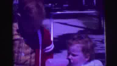 Lynbrook New York (1976): Brother And Sister Spend Time Together In The Summer
