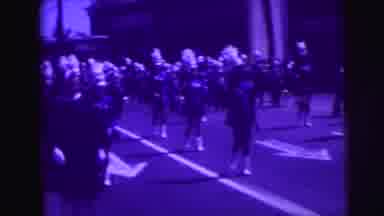 Lynbrook New York (1976): Nuns And Band Marching In A Parade