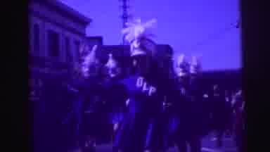 Lynbrook New York (1976): The Band And Baton Twirlers Participate In The Local
