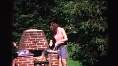 Hagerstown Maryland Usaa (1963): Cooking On Old Brick Grill