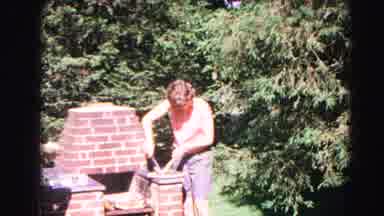 Hagerstown Maryland Usaa (1963): Man And Woman Cook Food Outside While Children