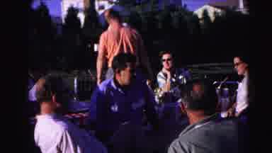 Hagerstown Maryland Usaa (1963): A Gathering Of People In The Backyard Of A House