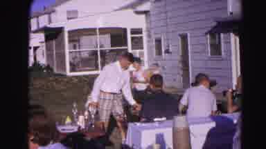 Hagerstown Maryland Usaa (1963): Backyard Shindig On A Summer Afternoon With