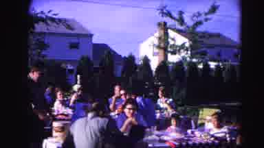 Hagerstown Maryland Usaa (1963): Lunch In The External Area Of ââThe Residence