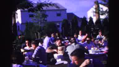 Hagerstown Maryland Usaa (1963): They All Enjoy Sitting Together And Eating