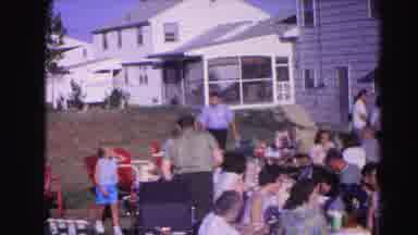 Hagerstown Maryland Usaa (1963): Neighborhood Gathering Of A Potluck To Celebrate