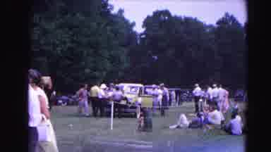 Hagerstown Maryland Usaa (1963): Enjoying The Car Show With Friends And Family On