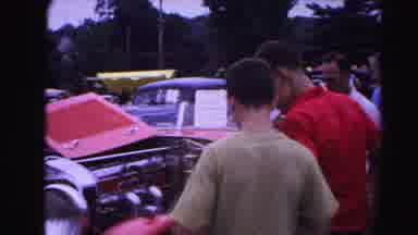 Hagerstown Maryland Usaa (1963): Classic Cars Being Shown During A Fair With Lots