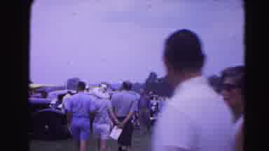 Hagerstown Maryland Usaa (1963): Car Show Involving Older Cars In A Grassy Area