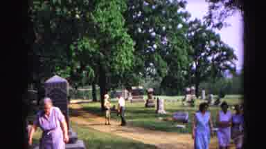 Hagerstown Maryland Usaa (1963): People At A Cemetary
