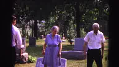 Hagerstown Maryland Usaa (1963): Family Goes To The Cemetery To See Their Loved