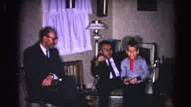 Hagerstown Maryland Usaa (1963): Boy Wearing Blue Shirt Stands Up In Front Of