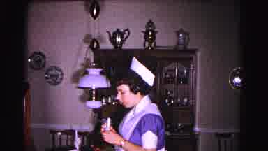 Hagerstown Maryland Usaa (1963): Nurse Blowing Out Candle