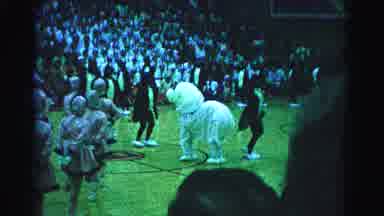 Hagerstown Maryland Usaa (1963): Large Group Of People In A Stadium With Uniforms