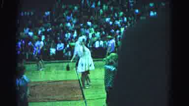 Hagerstown Maryland Usaa (1963): Audience Sitting And Watching People On The