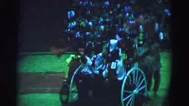 Hagerstown Maryland Usaa (1963): Group Of People Riding On A Chariot Attached To A