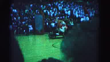 Hagerstown Maryland Usaa (1963): Two Men Dressed Up In A Costume Slowing Driving A