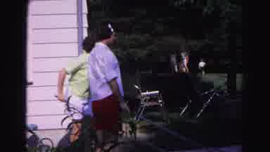 Hagerstown Maryland Usaa (1963): Couple Practices Activity In The External Area Of