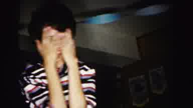 HAGERSTOWN MARYLAND USAA-1963: One Boy Laughing and Playing in Home Movie