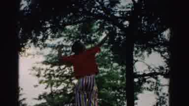 Hagerstown Maryland Usaa (1963): People At A Backyard Picnic Trying To Retrieve A