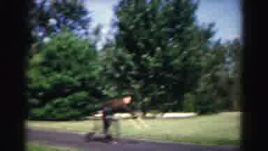 Hagerstown Maryland Usaa (1963): Street Tennis Two Young Men No Net Rural Sunny
