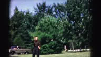 Hagerstown Maryland Usaa (1963): Man Playing Paddle Ball During The 1950âS With A