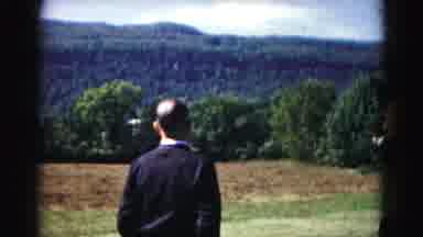 Hagerstown Maryland Usaa (1963): People Outside Viewing The Scenery One Person