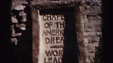Hagerstown Maryland Usaa (1963): Sign Says Chapel Of The American Dream World