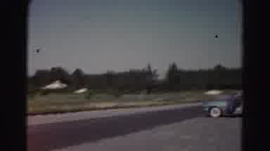 Hagerstown Maryland Usaa (1963): Car Parked In A Lot Near The Beautiful Outdoors