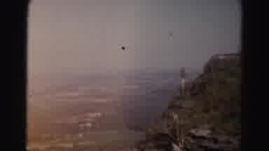 Hagerstown Maryland Usaa (1963): Elder Man Walking Atop A Hill Overlooking Green