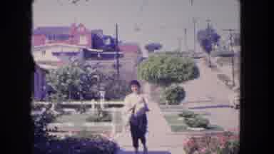 Tijuana Mexico (1962): A Woman Posing For The Camera Near Her Home