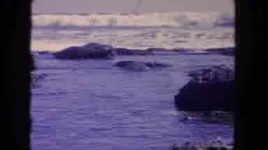 Tijuana Mexico (1962): Waves Are Formed In The Sea Its Look Like Very Beautiful
