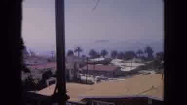 Tijuana Mexico (1962): Navy Ship Near Small Island