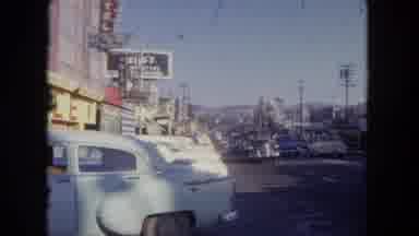 Tijuana Mexico (1962): Video Showing The Streets And Alleys In The Downtown Of A