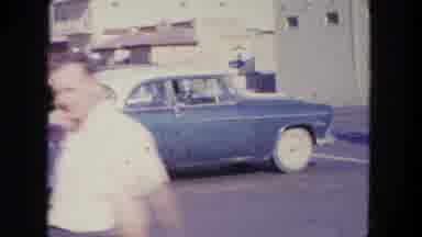 Tijuana Mexico (1962): People Walking To The Bullfight
