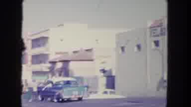Tijuana Mexico (1962): A Group Of People Walking Downtown In The Big City