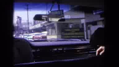 Tijuana Mexico (1962): A Two Persons Were Traveling In A Car In The Morning